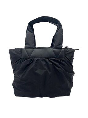 Vee Collective Black Fabric Caba Tote